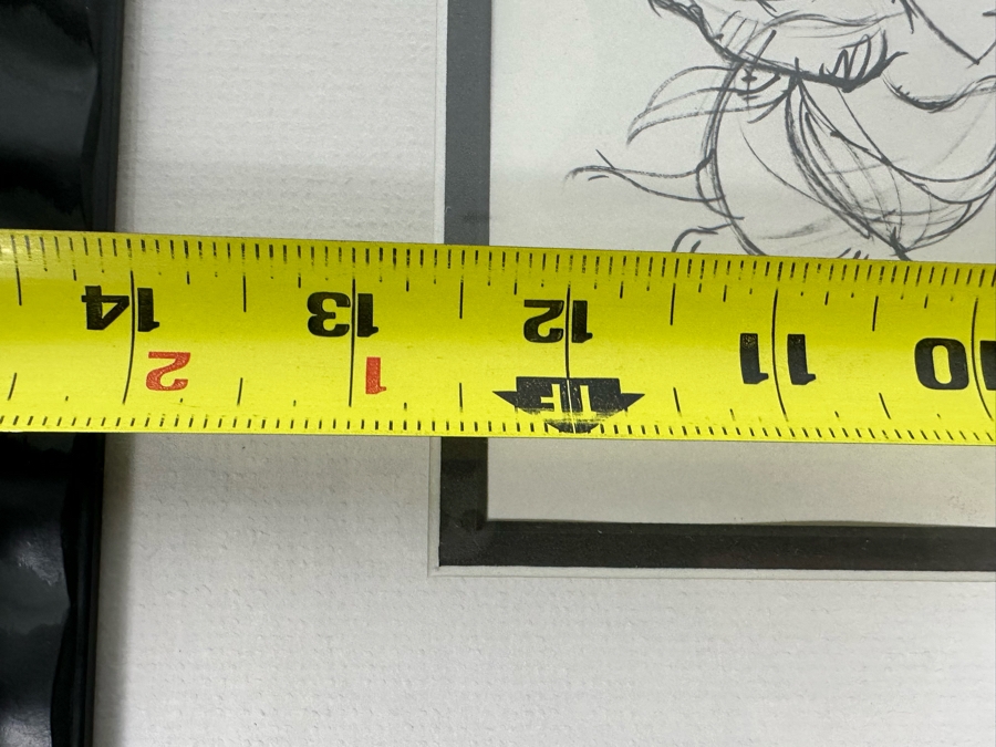 Vintage 1939 Walt Disney Productions Character Model Sheets Of Elephant Poses 'Dance Of The Hours' 1-039 No M 207 B 12.5W X 11H Framed 19 X 17 [Photo 16]