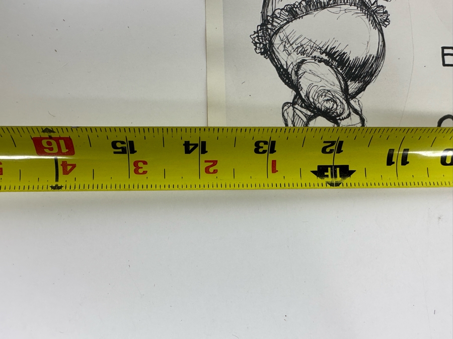 Vintage 1939 Walt Disney Productions Character Model Sheets Of Elephant Dancers For 'Dance Of The Hours' Concert Feature Seq. 1-039 No M 165 B 14W X 11H Unframed [Photo 11]