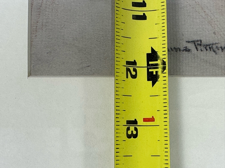 Josephine Pitkin Newton (20th Century, American) Original Pastel Portrait Painting 9 X 12 Framed 16 X 19.5 [Photo 11]