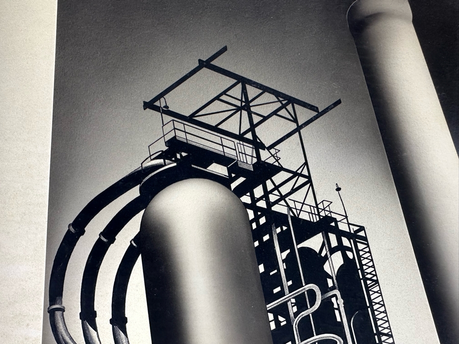 Vintage Original Illustration Art Deco Machine Age Advertising Agency Advertising Age Drawing 12 X 10 On Board 15 X 12 [Photo 3]