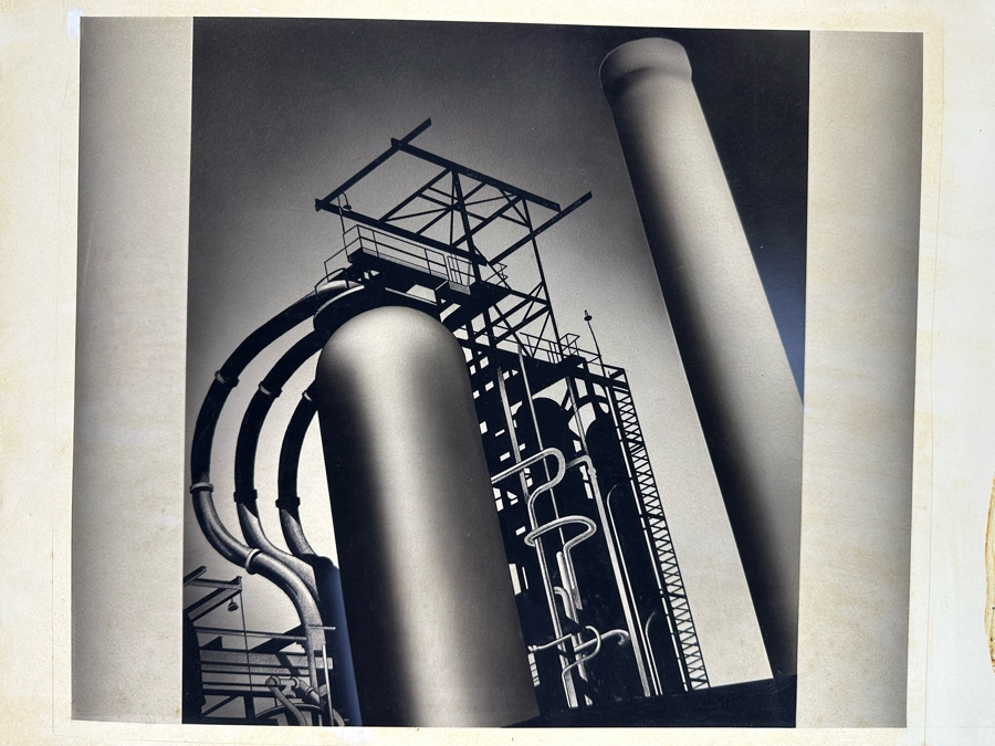 Vintage Original Illustration Art Deco Machine Age Advertising Agency Advertising Age Drawing 12 X 10 On Board 15 X 12 [Photo 2]