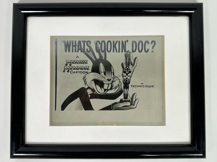 What's Cookin' Doc? Bugs Bunny Cartoon Print 9 X 7.5 Framed 16 X 12.5 [Photo 4]