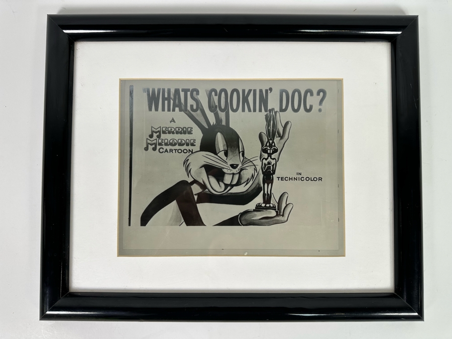 What's Cookin' Doc? Bugs Bunny Cartoon Print 9 X 7.5 Framed 16 X 12.5 [Photo 3]