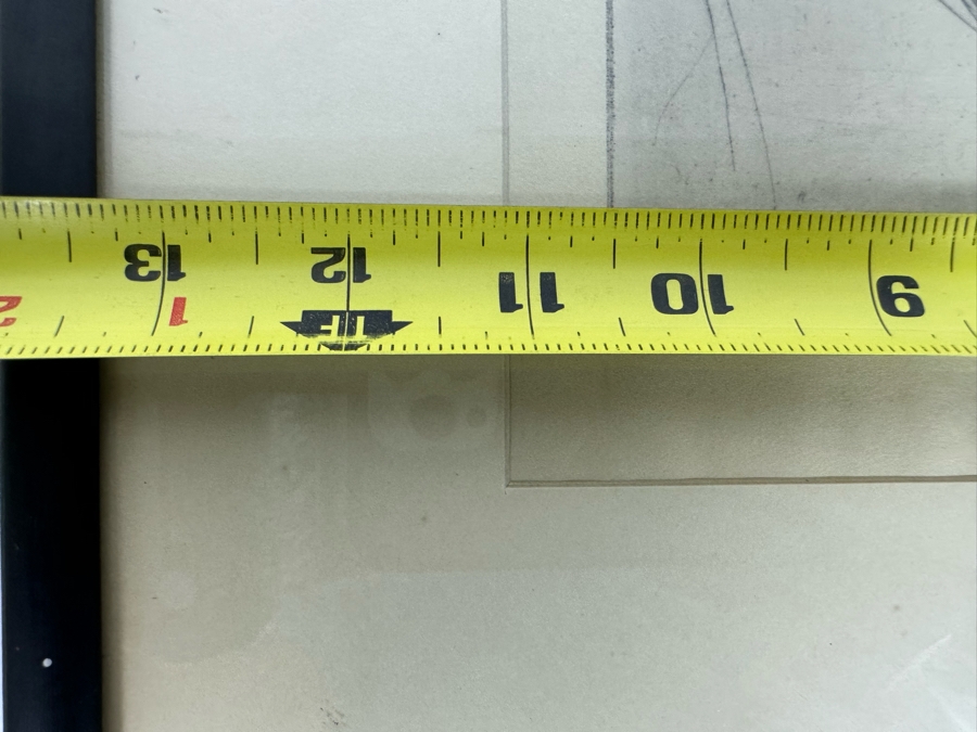 William Auerbach-Levy (1889-1964, Belarus / United States) Hand Signed Etching On Paper, Man With Hat 11 X 13 Framed 17 X 19.5 [Photo 12]