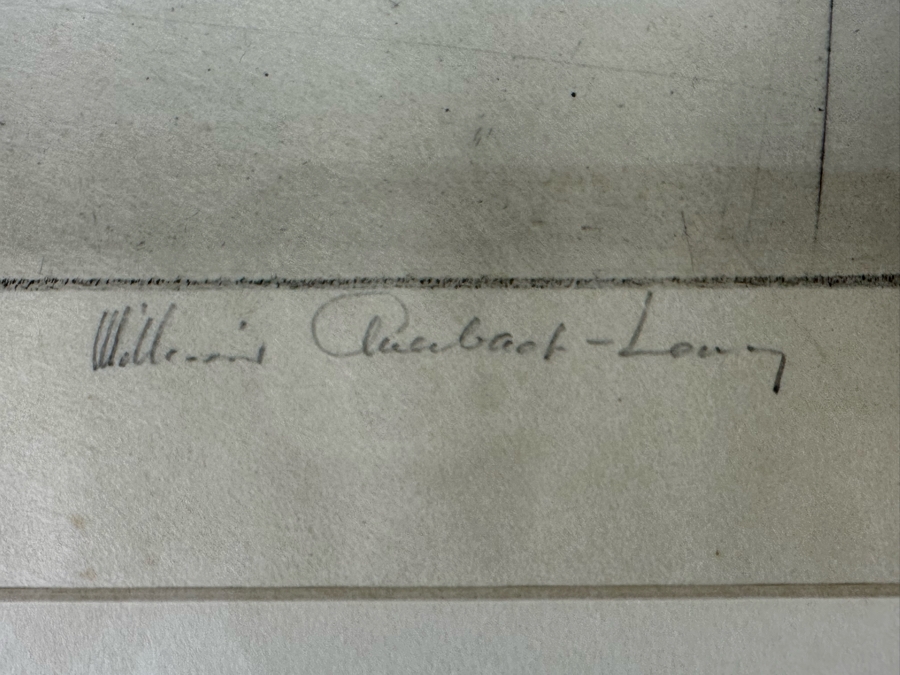 William Auerbach-Levy (1889-1964, Belarus / United States) Hand Signed Etching On Paper, Man With Hat 11 X 13 Framed 17 X 19.5 [Photo 8]