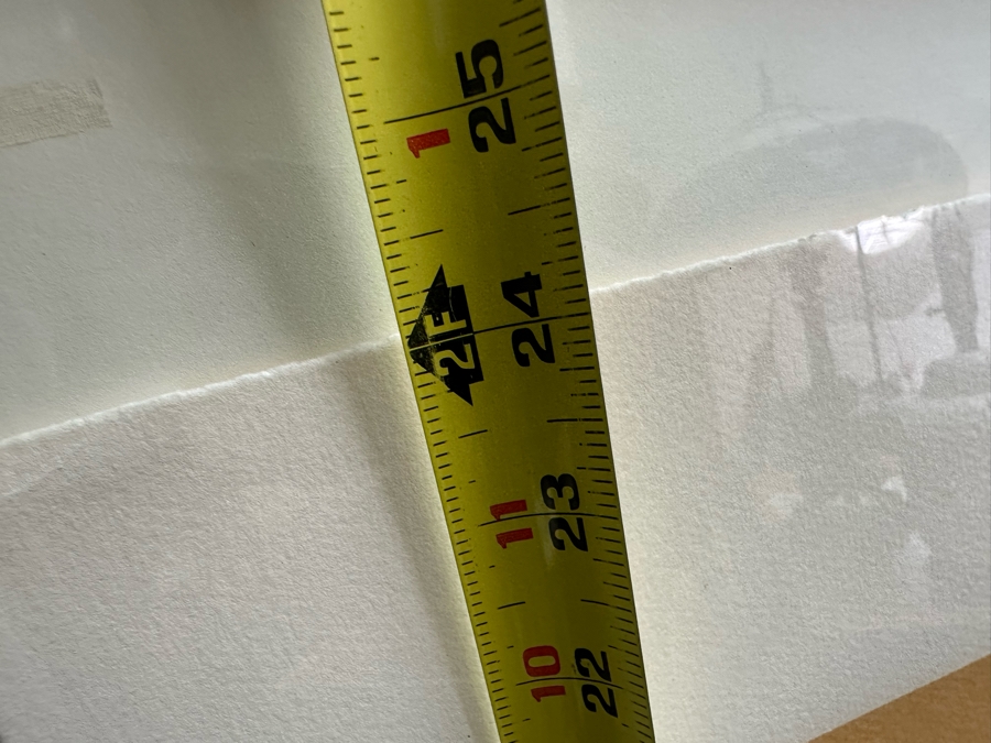 Victor Pasmore (1908-1998, British) Composite Image: Orange And Indigo 1984 Screenprint In Colors On Arches Paper Signed With Initials, Dated And Numbered 47 Of 70 Published By Marlborough Fine Art, London England 17 X 21 Framed 34 X 28 [Photo 19]