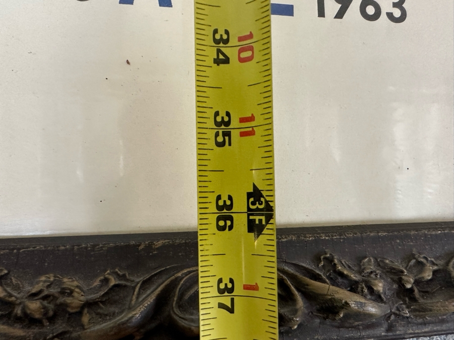 Willem De Kooning (1904-1997, Dutch/American) Hand Signed Original 1963 Paris Art Exhibition Poster Titled 31 Peintres Americains (31 American Painters) Charles Sorlier Lithograph Pencil Signed 'de Kooning' - Fernand Mourlot 26 X 36 Framed 30 X 39 [Photo 12]