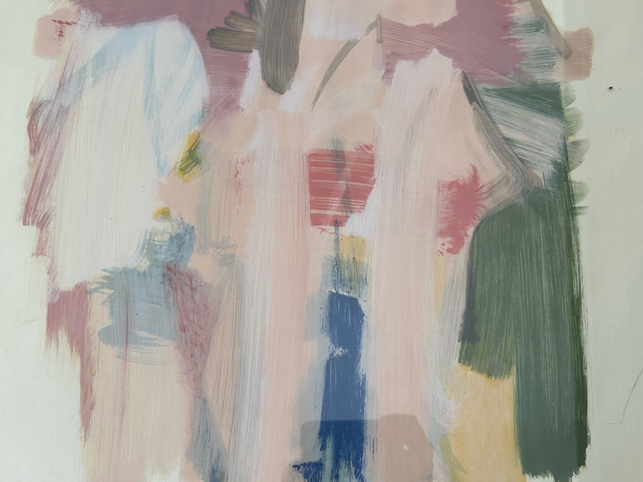 Willem De Kooning (1904-1997, Dutch/American) Hand Signed Original 1963 Paris Art Exhibition Poster Titled 31 Peintres Americains (31 American Painters) Charles Sorlier Lithograph Pencil Signed 'de Kooning' - Fernand Mourlot 26 X 36 Framed 30 X 39 [Photo 5]