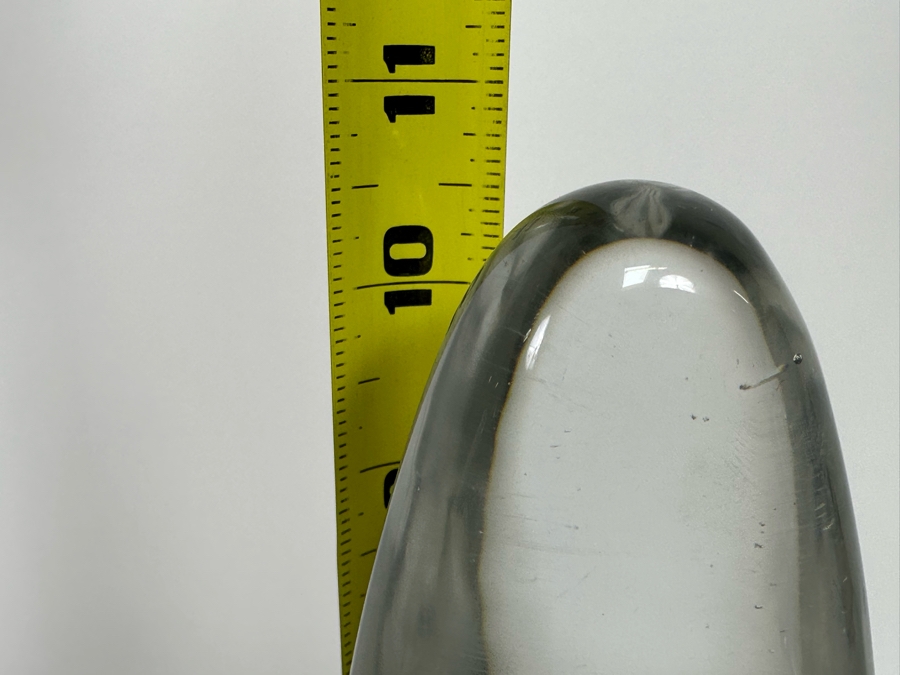 Signed Timo Sarpaneva 1955 Orkidea Orchid Art Glass Vase For Iittala Finland 10.5H Retails $1,600 [Photo 14]