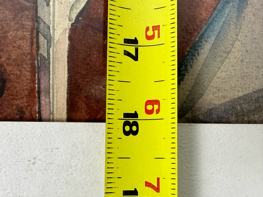 Original Watercolor Illustration For Woman's Home Companion February Issue Office Scene 24.5 X 18 Framed 33.5 X 28 [Photo 14]