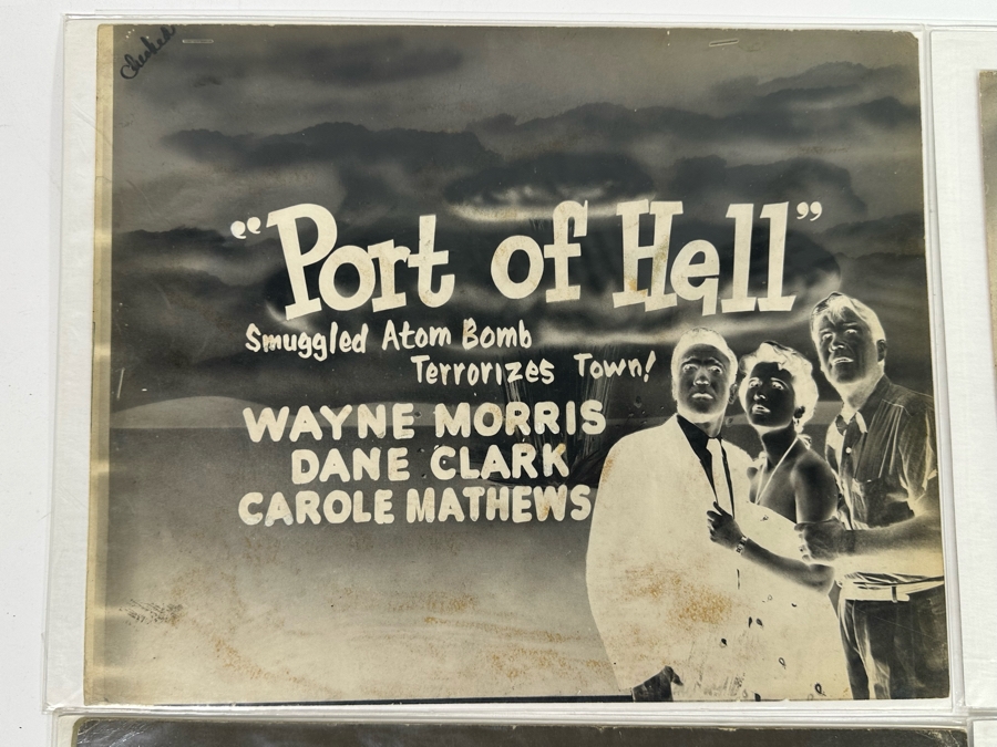 Collection Of Four Silver Nitrate Title Movie Lobby Card Negatives 14 X 11 [Photo 3]