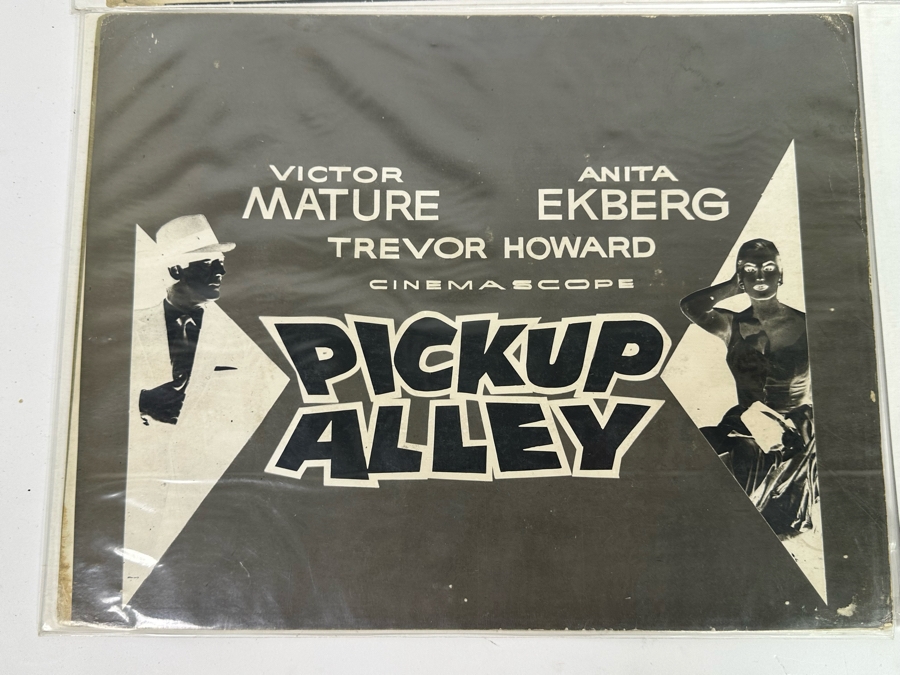 Collection Of Four Silver Nitrate Title Movie Lobby Card Negatives 14 X 11 [Photo 6]