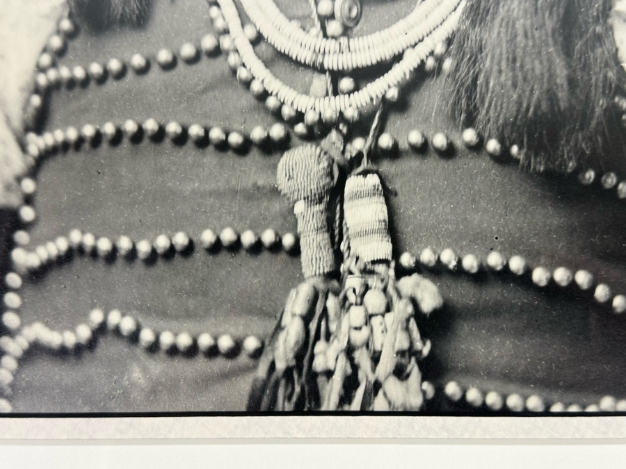 Frank Jay Haynes (1853-1921) Photograph Of 'Me Catchem' Crow 1883 F. Jay 11.5 X 16 Framed 24.5 X 29.5 [Photo 9]