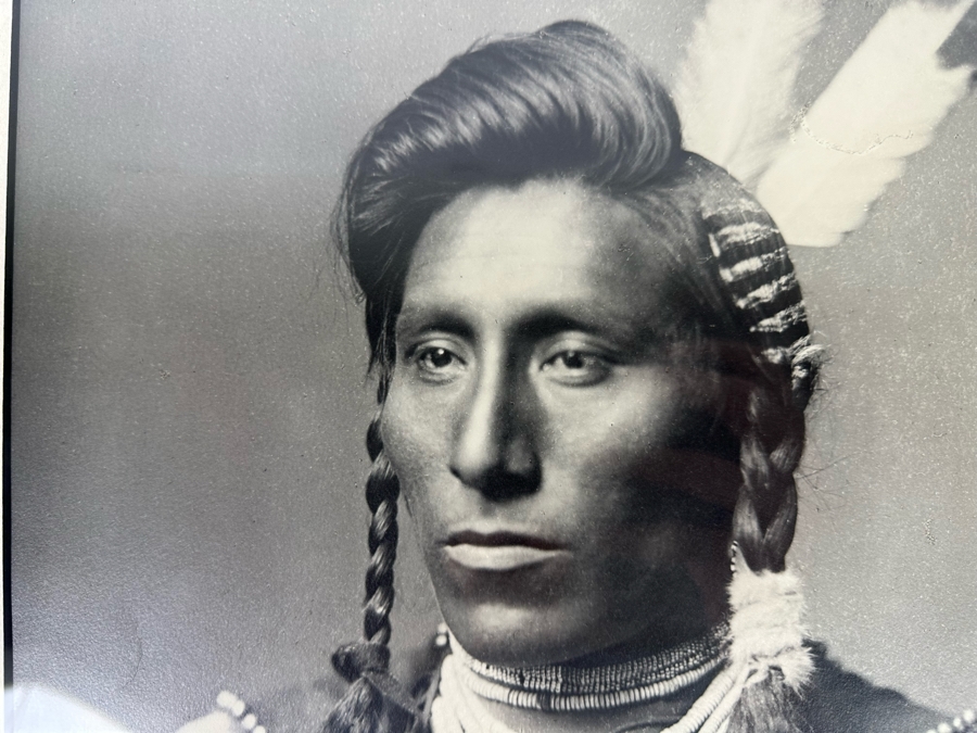 Frank Jay Haynes (1853-1921) Photograph Of 'Me Catchem' Crow 1883 F. Jay 11.5 X 16 Framed 24.5 X 29.5 [Photo 4]