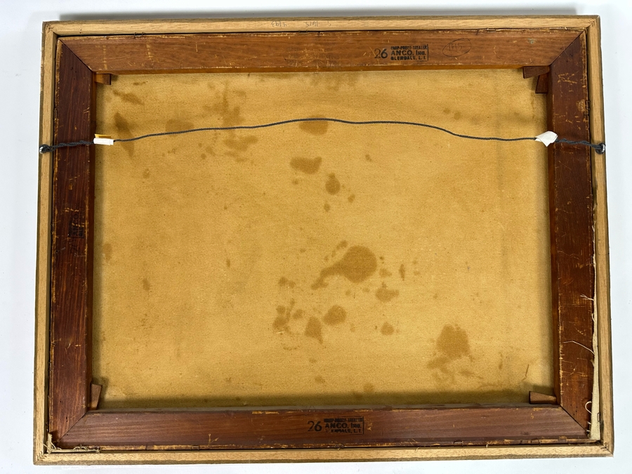 Original Painting On Canvas Of Ballet Girls Signed Apert 26 X 20 [Photo 10]