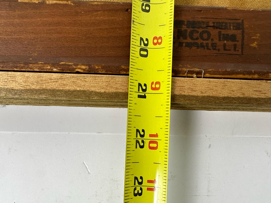 Original Painting On Canvas Of Ballet Girls Signed Apert 26 X 20 [Photo 14]