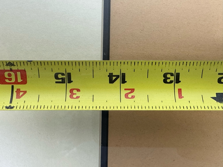 Abstract Nude Drawing On Paper 14 X 23 Framed 24.5 X 32.5 [Photo 10]