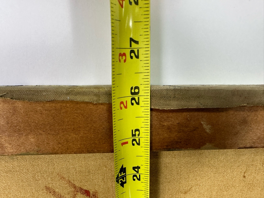 Mary Goldman Ascher (1900-1988, British/American) Original Abstract Painting On Canvas 22 X 26 [Photo 13]