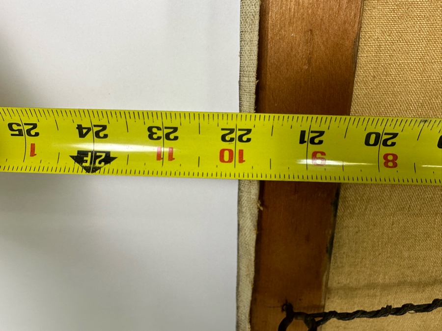 Mary Goldman Ascher (1900-1988, British/American) Original Abstract Painting On Canvas 22 X 26 [Photo 12]