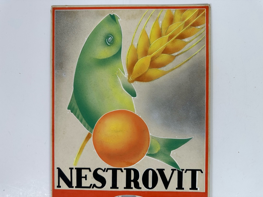 Original Advertising Illustration Drawing For Marketing Nestrovit Multivitamin Tablets 10 X 14.5 [Photo 5]