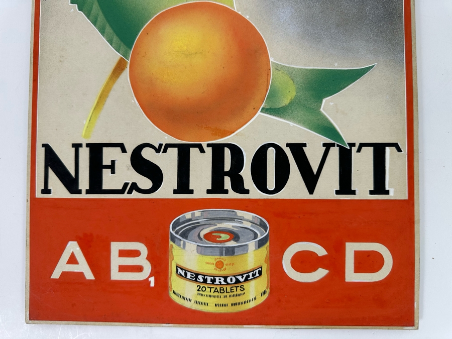 Original Advertising Illustration Drawing For Marketing Nestrovit Multivitamin Tablets 10 X 14.5 [Photo 6]