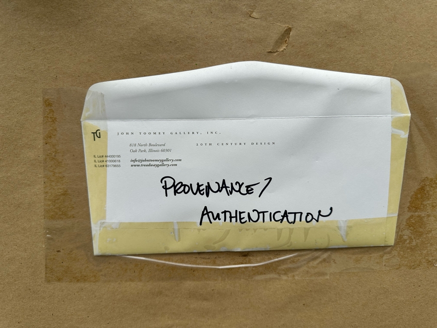 Large Original Vintage Jean Rouille The Tie French Poster 45 X 60 Framed 51 X 67 [Photo 14]