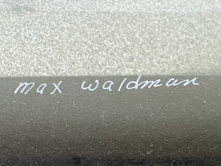 Max Waldman (1919-1981) Original Hand Signed Limited Portrait Gelatin Silver Print Photograph Of Giselle Performed By Natalia Makarova & Mikhail Baryshnikov American Ballet Theatre 1974 3 Of 25 Hand Signed By Max Waldman 16 X 20 Framed 24 X 28 [Photo 9]