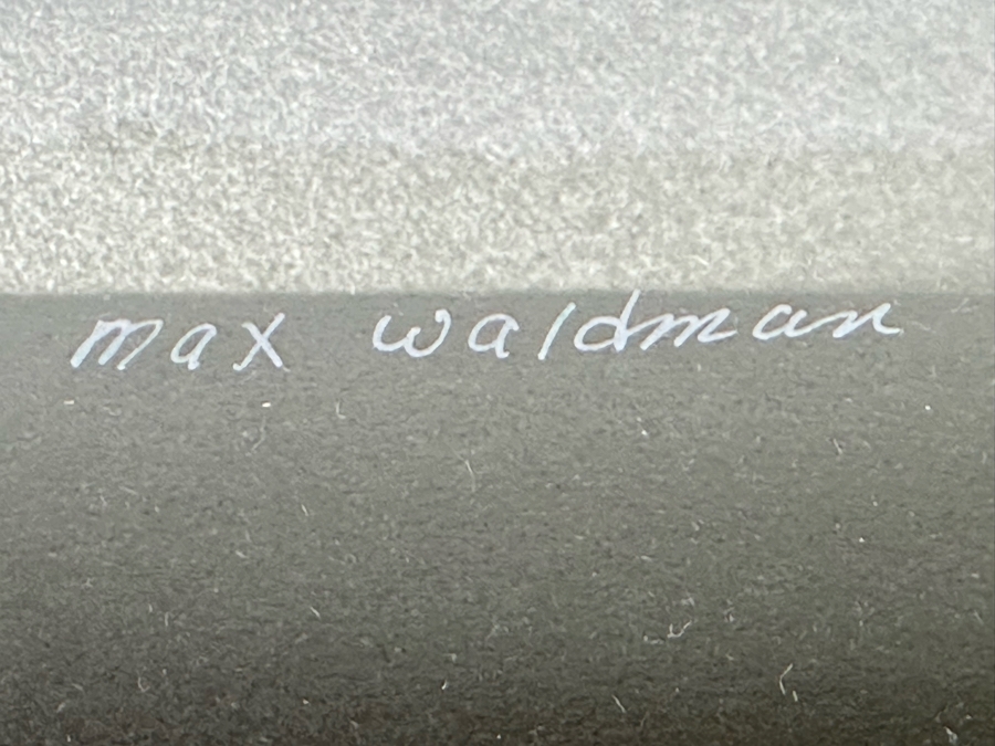 Max Waldman (1919-1981) Original Hand Signed Limited Portrait Gelatin Silver Print Photograph Of Giselle Performed By Natalia Makarova & Mikhail Baryshnikov American Ballet Theatre 1974 3 Of 25 Hand Signed By Max Waldman 16 X 20 Framed 24 X 28 [Photo 11]