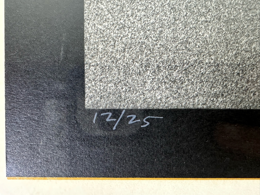 Max Waldman (1919-1981) Original Hand Signed Limited Portrait Gelatin Silver Print Photograph At Rehearsal Of Natalia Makarova & Mikhail Baryshnikov 1974 Numbered 12 Of 25 And Hand Signed By Max Waldman 16 X 20 Framed 24 X 28 [Photo 12]