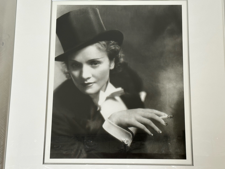 Original Marlene Dietrich Photograph By Old Hollywood Photographer Eugene Richee (1896-1972) For Promo Photo For The 1930 Movie 'Morocco' 18 X 22 Framed 35 X 39 [Photo 1]