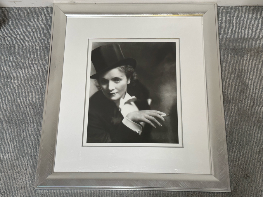 Original Marlene Dietrich Photograph By Old Hollywood Photographer Eugene Richee (1896-1972) For Promo Photo For The 1930 Movie 'Morocco' 18 X 22 Framed 35 X 39 [Photo 4]