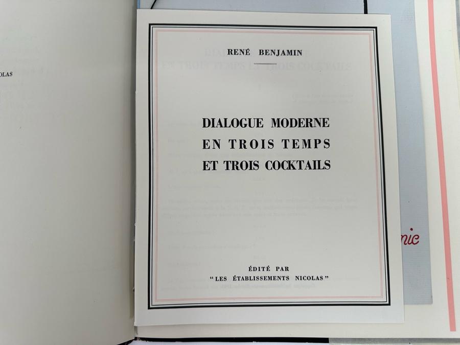 Paul Iribe (1883-1935, French) Set Of Three Triptychs From 1931 Titled 'Rose Et Noir' Pink And Black 9.5 X 12 Beautifully Framed 38 X 18 - See Details [Photo 28]