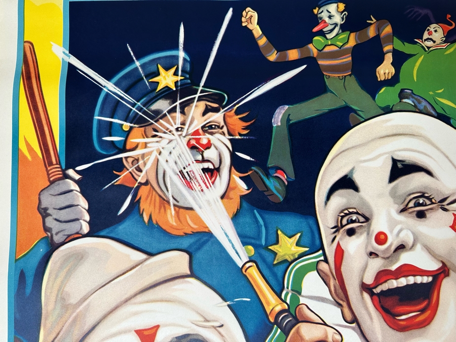 Vintage Coming! Yankee Smith Circus Poster Printed In USA By Donaldson Litho Co Newport, KY No. 5922 28 X 42 [Photo 8]