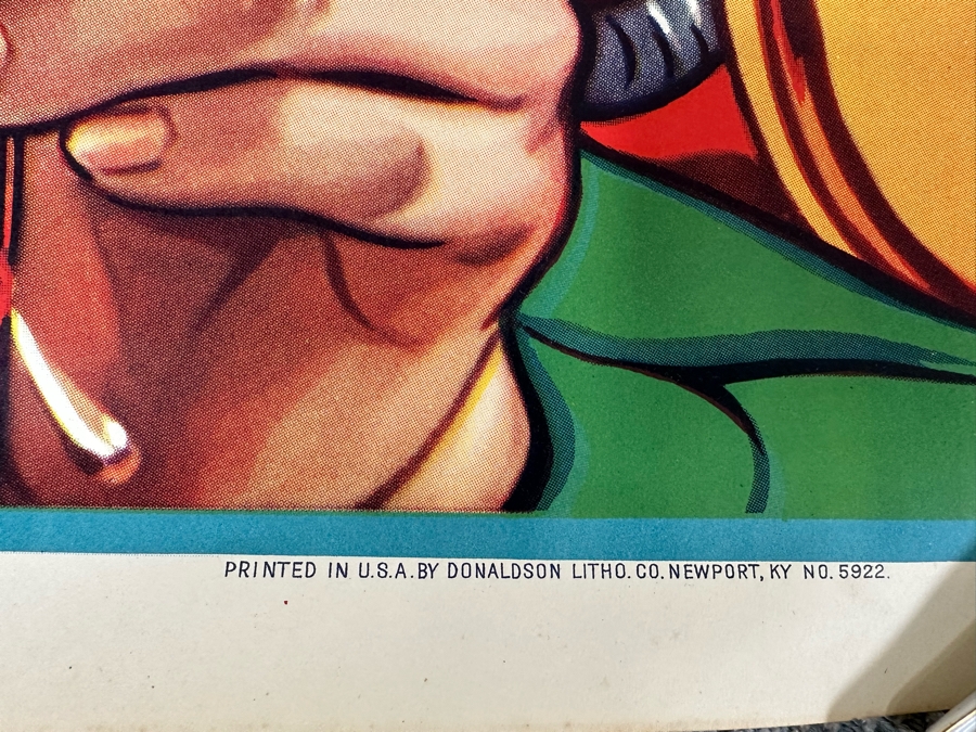 Vintage Coming! Yankee Smith Circus Poster Printed In USA By Donaldson Litho Co Newport, KY No. 5922 28 X 42 [Photo 4]