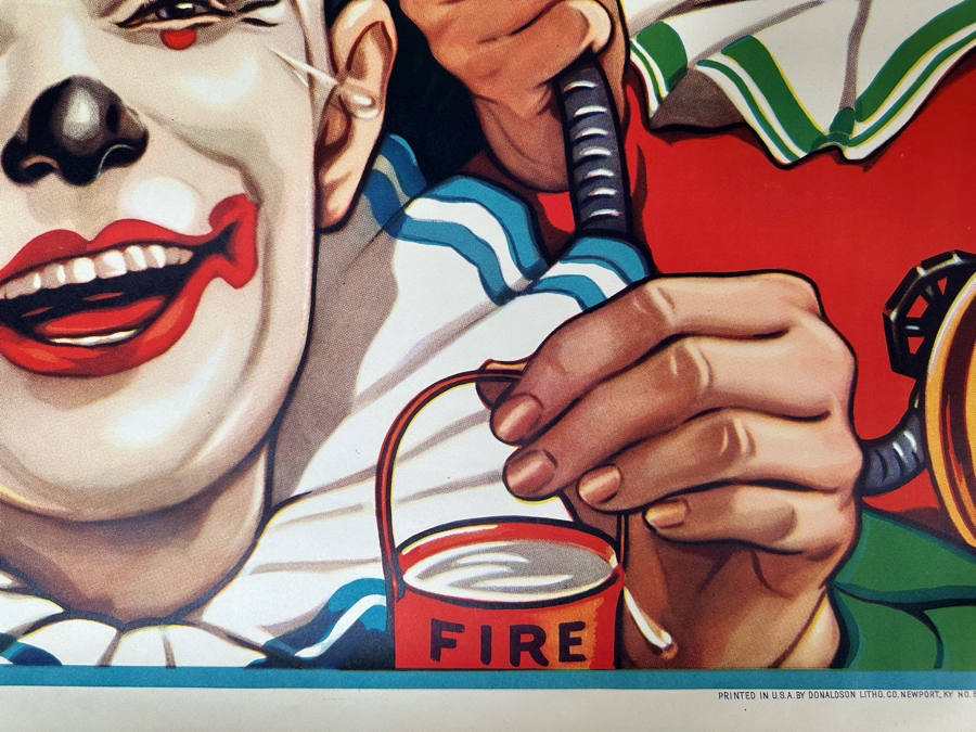 Vintage Coming! Yankee Smith Circus Poster Printed In USA By Donaldson Litho Co Newport, KY No. 5922 28 X 42 [Photo 6]