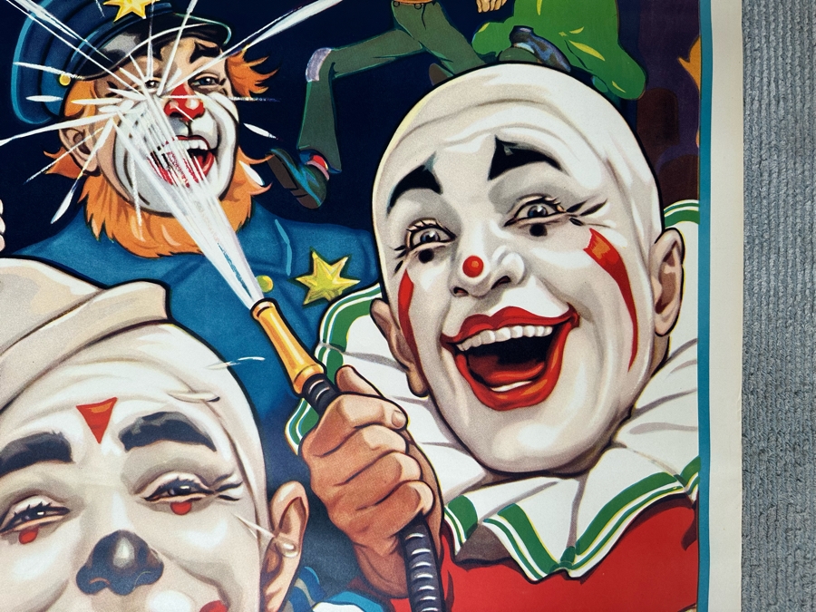 Vintage Coming! Yankee Smith Circus Poster Printed In USA By Donaldson Litho Co Newport, KY No. 5922 28 X 42 [Photo 7]