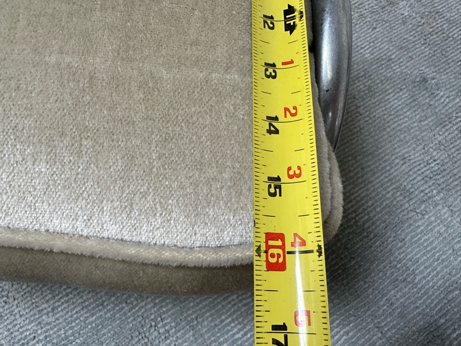 Vintage Art Deco Armchair 25W X 38D X 33H With Matching Ottoman 20W X 16D X 15H In Style Of Donald Deskey / Kem Weber For Lloyd [Photo 21]