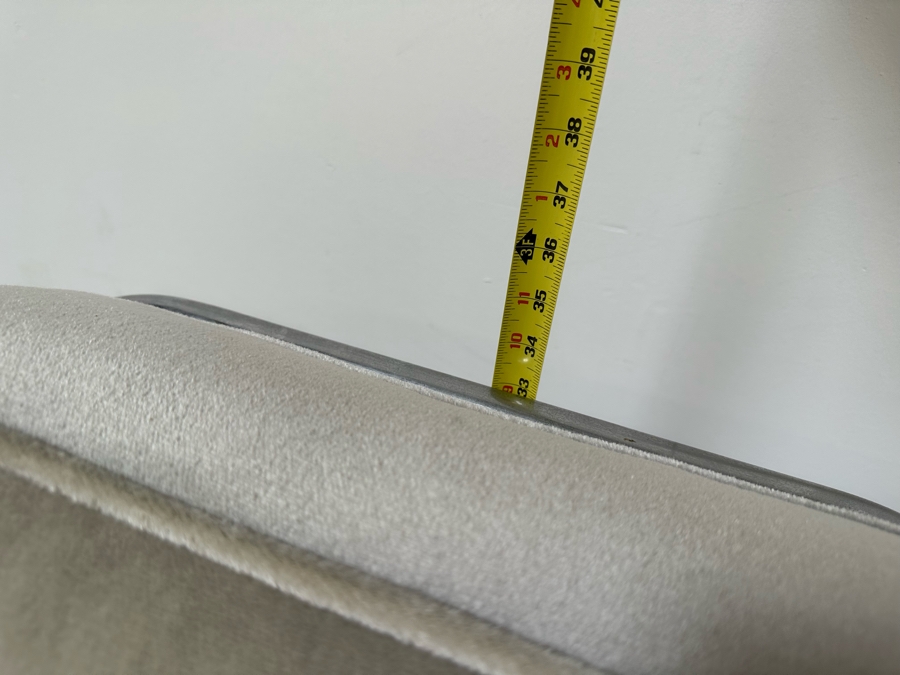 Vintage Art Deco Armchair 25W X 38D X 33H With Matching Ottoman 20W X 16D X 15H In Style Of Donald Deskey / Kem Weber For Lloyd [Photo 19]