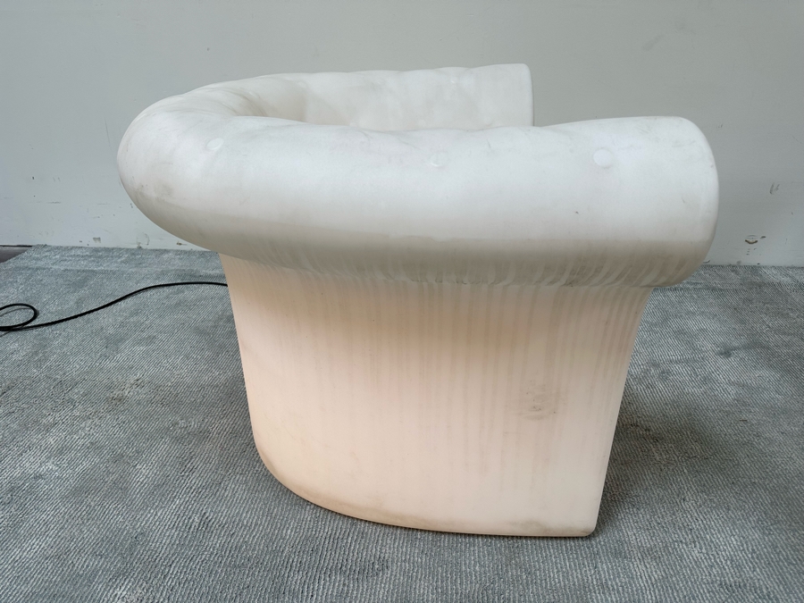 Serralunga Light Up Seat For Design Within Reach Plastic Lighted Armchair Lounge Chair Outdoor Patio Furniture 46W X 30D X 26H [Photo 7]