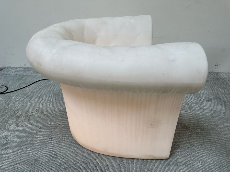 Serralunga Light Up Seat For Design Within Reach Plastic Lighted Armchair Lounge Chair Outdoor Patio Furniture 46W X 30D X 26H [Photo 8]