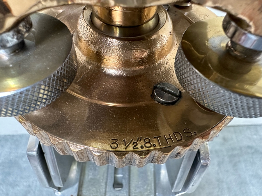 Vintage Brass Surveyor With Tripod Stand 24W X 58H [Photo 6]