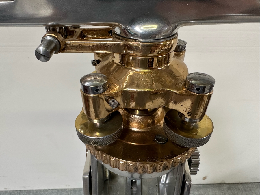 Vintage Brass Surveyor With Tripod Stand 24W X 58H [Photo 5]