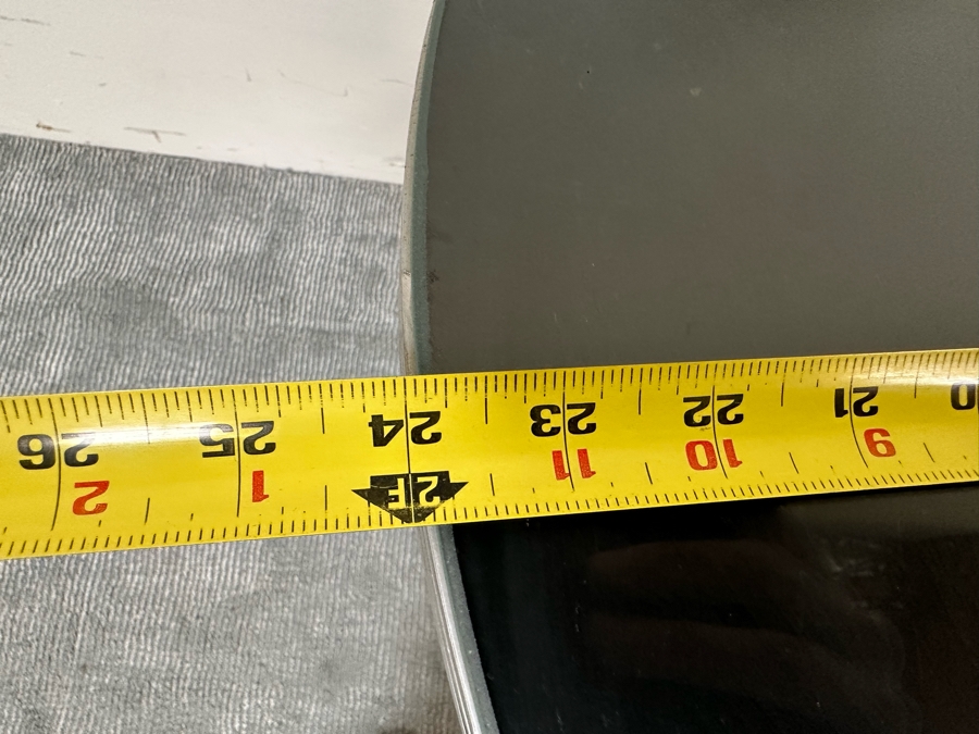 Vintage Art Deco Two Tier Tubular Chrome Side Table Bauhaus Style 24W X 30H [Photo 9]