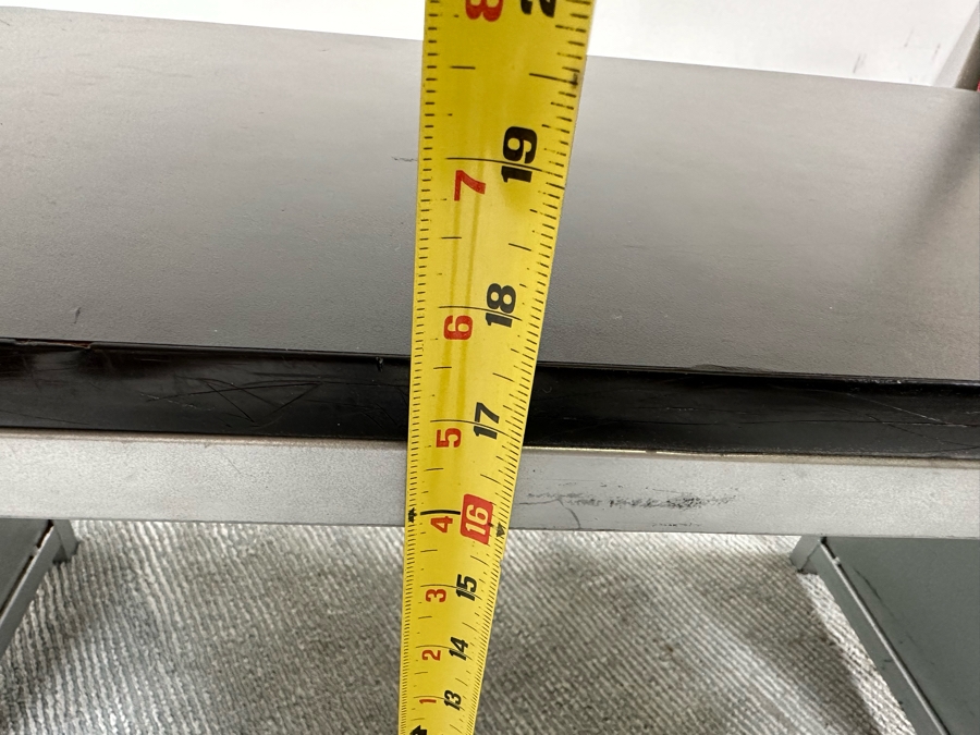 Vintage Shoe Bench With Angled Side Mirrors 30W X 14.5D X 17.5H [Photo 9]