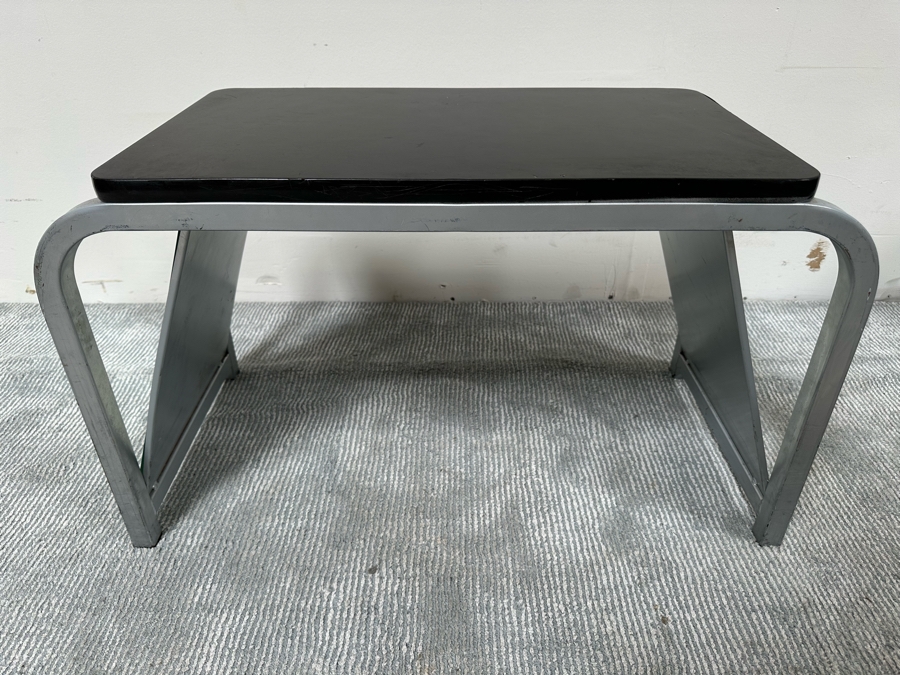 Vintage Shoe Bench With Angled Side Mirrors 30W X 14.5D X 17.5H [Photo 4]