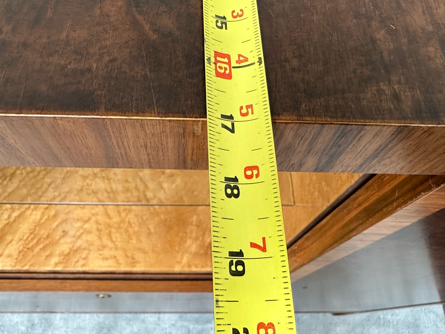 Vintage Art Deco Sideboard Cabinet With Silverware Drawer 79W X 17D X 58H [Photo 22]