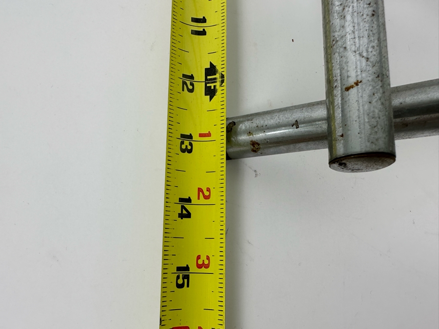 Vintage Folding Chrome Magazine Rack 20W X 14D X 18H [Photo 8]