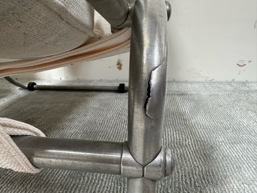 Warren McArthur Vintage Art Deco Very Rare Armchairs With Hockey Puck Feet, A Pair - See Photos For Several Blemishes 29W X 37D X 32H [Photo 18]