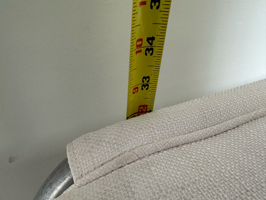 Warren McArthur Vintage Art Deco Very Rare Armchairs With Hockey Puck Feet, A Pair - See Photos For Several Blemishes 29W X 37D X 32H [Photo 22]