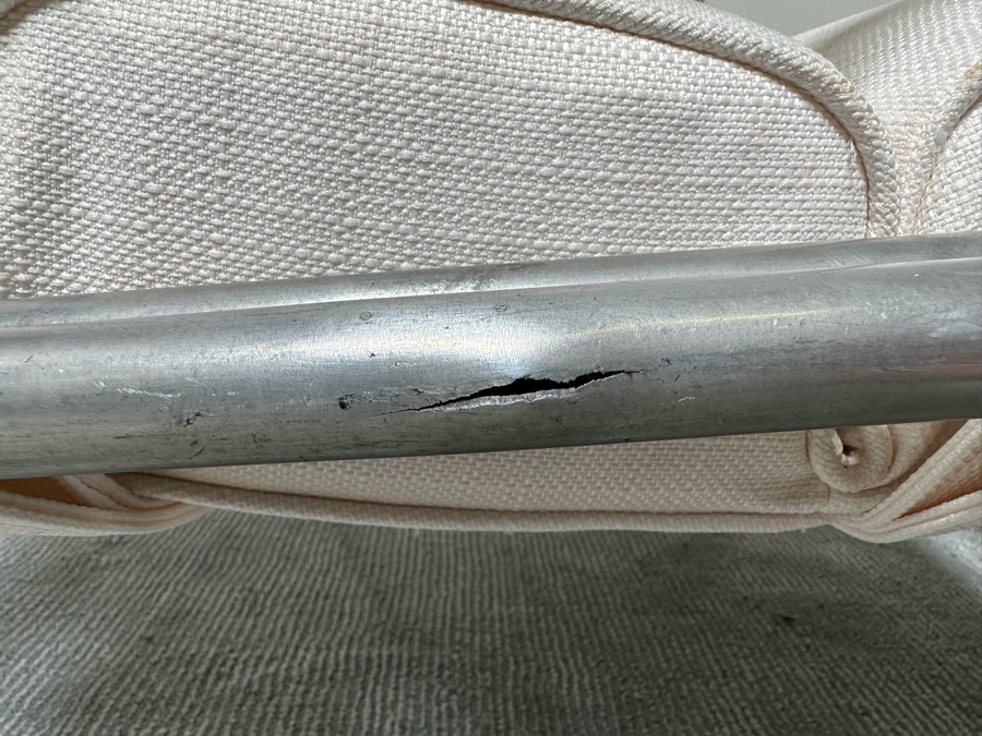 Warren McArthur Vintage Art Deco Very Rare Armchairs With Hockey Puck Feet, A Pair - See Photos For Several Blemishes 29W X 37D X 32H [Photo 10]